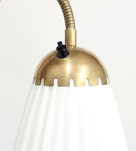 Load image into Gallery viewer, Swedish brass, Three-Light, Floor Lamp, 1940s