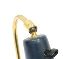 Load image into Gallery viewer, Scandinavian tripod brass table lamp, 1950s