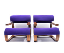 Load image into Gallery viewer, Bentwood Easy Chairs by Jan Bočan for the Czechoslovakian embassy in Stockholm, 1972, Set of 2