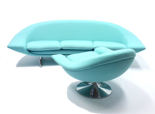 Hans-Erik Johansson, Space age sofa set, Westbergs, 1960s