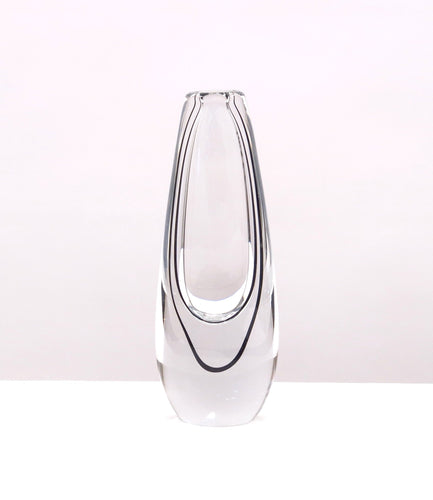 Swedish Glass Vase by Vicke Lindstrand for Kosta