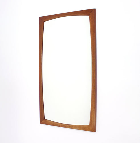 Danish Teak Mirror by Kai Kristiansen for Aksel Kjersgaard, 1960s