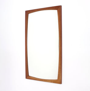 Danish Teak Mirror by Kai Kristiansen for Aksel Kjersgaard, 1960s