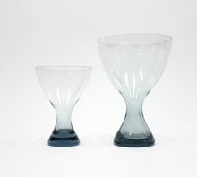 Load image into Gallery viewer, Light blue glass vases by Vicke Lindstrand for Kosta, 1960s, set of 2