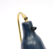 Load image into Gallery viewer, Scandinavian tripod brass table lamp, 1950s