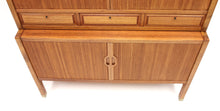 Load image into Gallery viewer, Swedish Teak Jalousie Cabinet by Carl-Axel Acking for Bodafors, 1950s