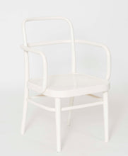 Load image into Gallery viewer, Rare set of Austrian A 64 F White Bentwood Chairs by Adolf Schneck for Thonet, 1929, Set of 4