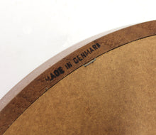 Load image into Gallery viewer, Round Danish Solid Teak Wall Mirror, 1960s