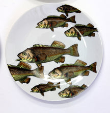 Load image into Gallery viewer, Fish Motif Tableware from Fornasetti, 1955, Set of 8